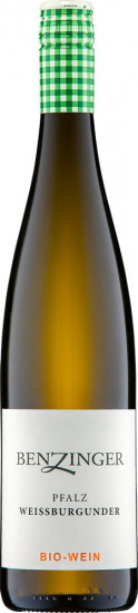 2024 Weisser Burgunder trocken Bio - Weingut Benzinger