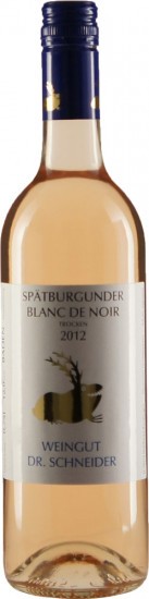 2016 Spätburgunder - Blanc De Noir - weiß gekeltert trocken - Weingut Dr. Schneider