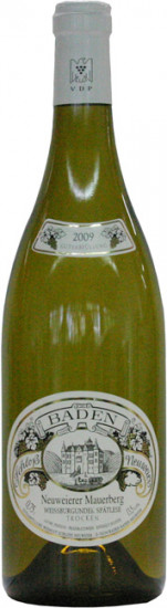 2011 Neuweierer Mauerberg Weißburgunder Spätlese trocken - Schloss Neuweier