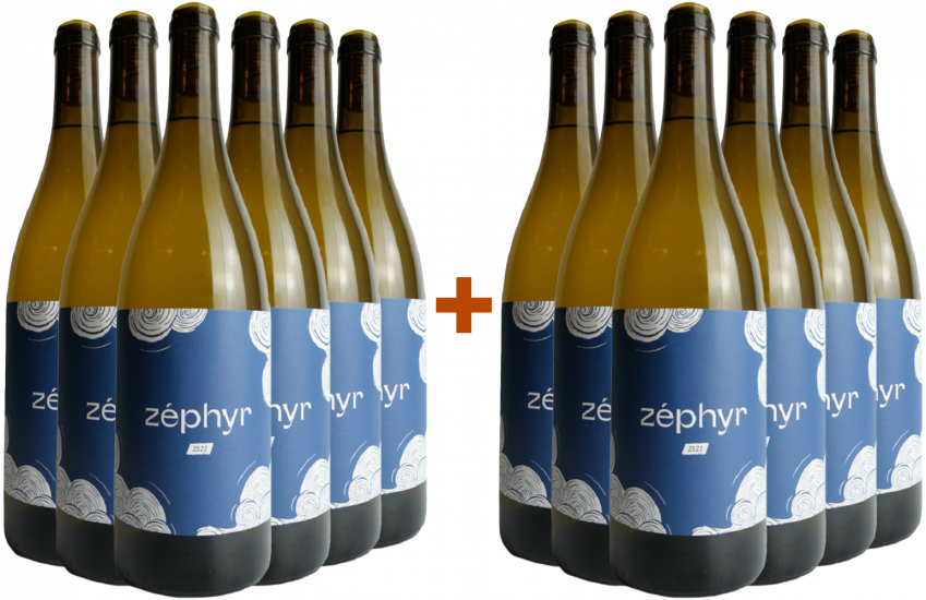 6+6 Zéphyr trocken Bio Bio - La Micro Winerie