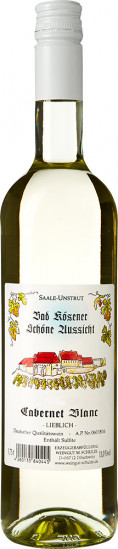 2022 Bad Kösener Schöne Aussicht Cabernet Blanc Spätlese trocken - Weingut Schulze