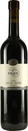 2022 Rotwein Cuveé Deux Noir Saint Laurent & Dunkelfelder Qualitätswein trocken - Weingut Prieß