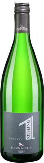 2024 Eugen Müller Riesling feinherb 1,0 L - Weingut Eugen Müller