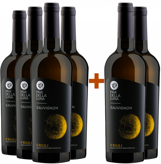 4+2 Paket Sauvignon Friuli DOC - Pra' della Luna