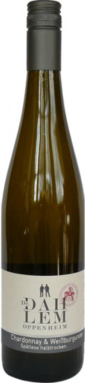 2025 Oppenheimer Herrenberg Chardonnay & Weissburgunder halbtrocken - Weingut Dr. Dahlem