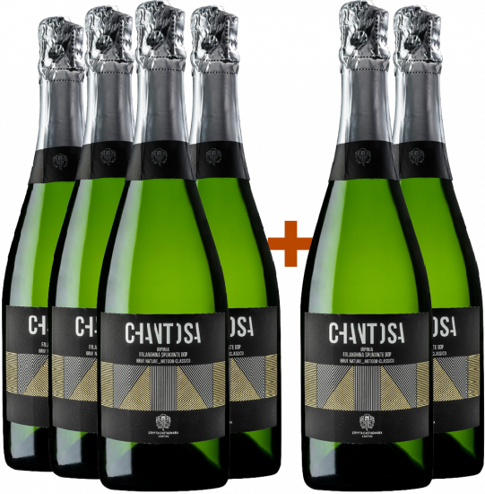 4+2 Paket Chantosa Irpinia Falanghina DOC - Crypta Castagnara