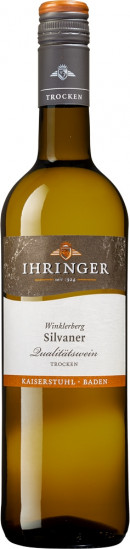 2022 Ihringer Winklerberg Silvaner Qualitätswein trocken - Kaiserstühler Winzergenossenschaft Ihringen