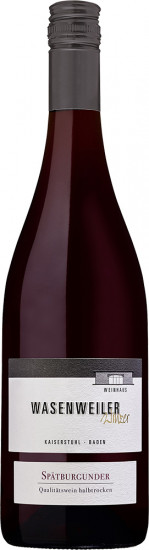 2022 Vulkanfelsen Spätburgunder halbtrocken - Weinhaus Wasenweiler Winzer