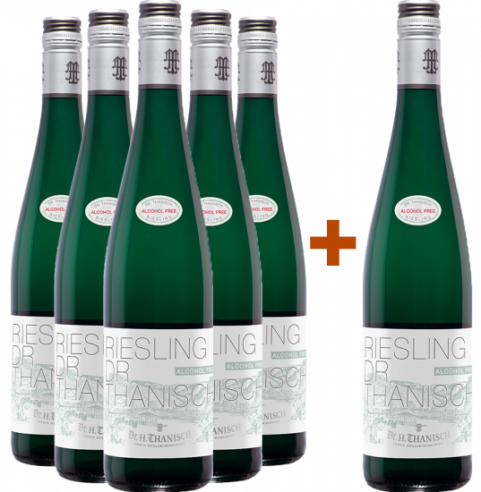 5+1 Paket Riesling alkoholfrei - Weingut Witwe Dr. H. Thanisch, Erben Müller-Burggraef