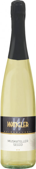 2025 Muskateller Perlwein - Secco halbtrocken - Weinkellerei Wangler