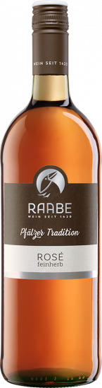 2025 Pfälzer Tradition Rosé feinherb 1,0 L - Weingut Raabe