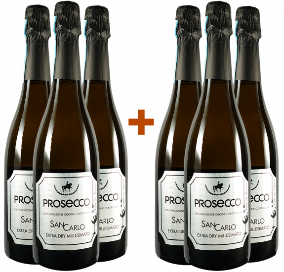 3+3 Millesimato Prosecco DOC - San Carlo Vini