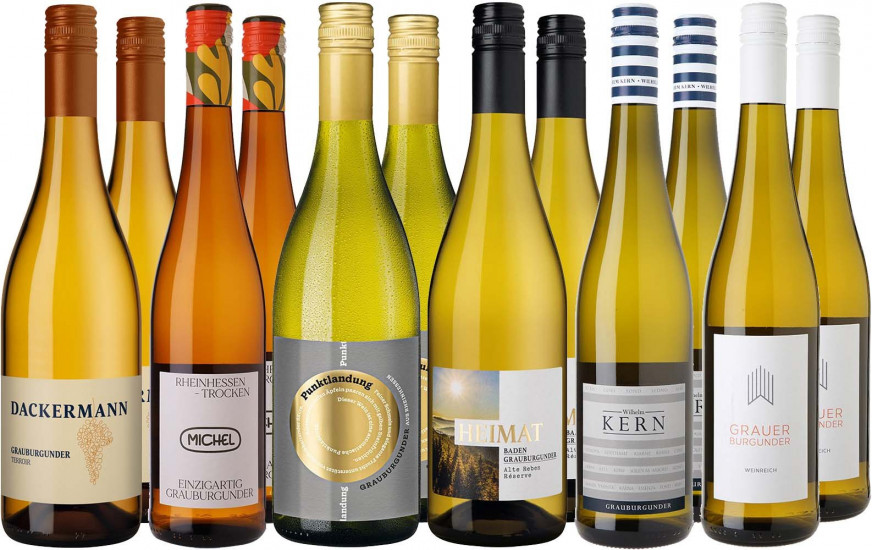 Großes Grauburgunder Entdecker-Paket 