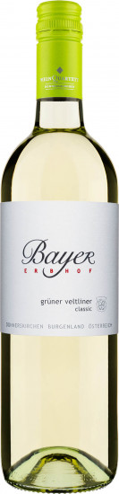 2021 Grüner Veltliner Classic trocken - Weingut Bayer-Erbhof
