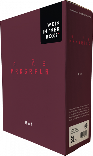 2023 MRKGRFLR Rotwein - Bag in Box feinherb 3,0 L - Markgräfler Winzer  