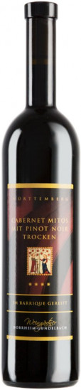 2018 Cabernet Mitos mit Pinot Noir Barrique trocken - Horrheim-Gündelbach