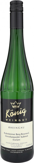 2024 Rüdesheimer Berg Roseneck Weißburgunder Kabinett trocken - Weingut Klaus u. Ursula König GbR