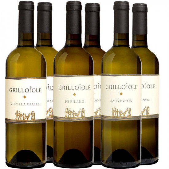 Grillo Iole Weißwein-Paket - Società Agricola Grillo Iole