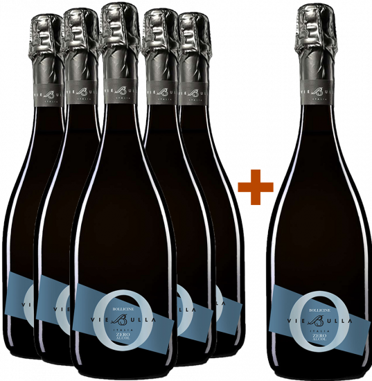 5+1 Bollicine Zero Alcohol - Viebulla