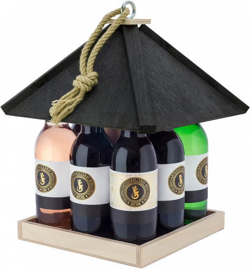Vogelhaus - Weingeschenk 2,0 L - Felsengartenkellerei Besigheim