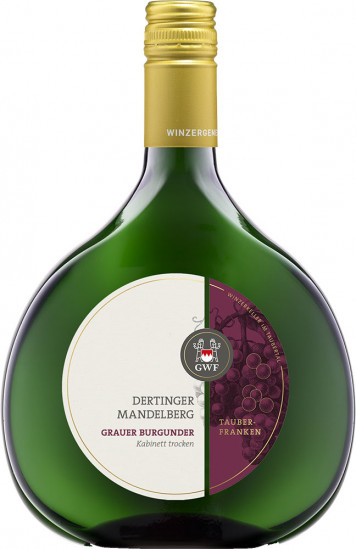 2024 Dertinger Mandelberg Grauer Burgunder Kabinett trocken - Winzergemeinschaft Franken eG