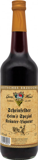 Scheinfelder Heim's-Spezial-Kräuterlikör 0,7 L - Weinkellerei Georg Heim GmbH