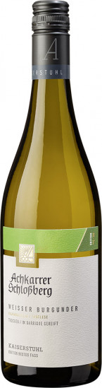 2024 Weisser Burgunder Schlossberg Spätlese Edition Bestes Fass, Barrique gereift trocken - Winzergenossenschaft Achkarren