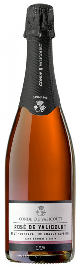 2022 Rosé de Valicourt Reserva Guarda Superior Cava DO brut - Cava Conde de Valicourt