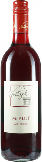 2023 Merlot halbtrocken - Weingut Weitzel