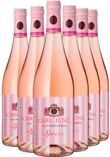 Sprizz Rosé aus entalkoholisiertem Wein (6 Flaschen) - Carl Jung