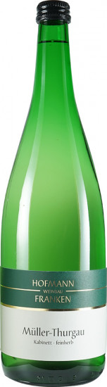 2023 Müller-Thurgau Kabinett feinherb 1,0 L - Weinbau Hofmann