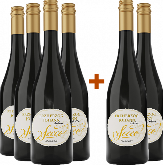 4+2 Paket Secco Muskateller - Erzherzog Johann Weine