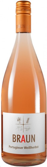 2021 Portugieser Weißherbst halbtrocken 1,0 L - Weingut Armin Braun