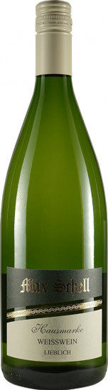 Weißwein Hausmarke lieblich 1,0 L - Weingut Max Schell
