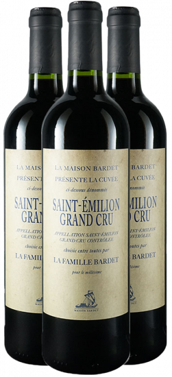 Maison Bardet Saint Emilion Grand Cru Paket - Maison Bardet