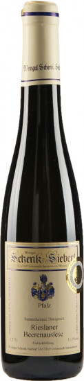2011 Rieslaner Beerenauslese Edelsüß 375ml - Weingut Schenk-Siebert
