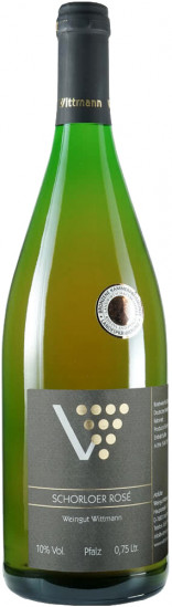 2020 SCHORLOER Rosé Kabinett - Schorlewein halbtrocken 1,0 L - Weingut Mathias Wittmann