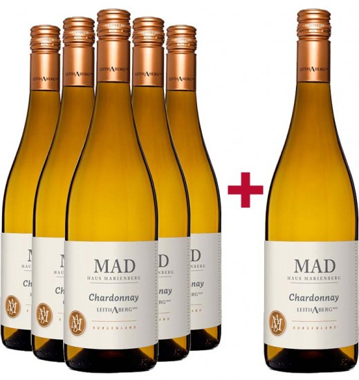 5+1 Paket Chardonnay Leithaberg DAC - Weingut MAD