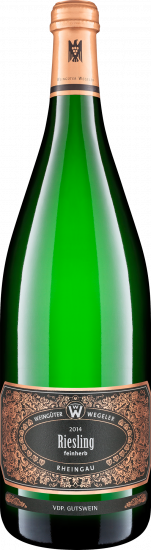 2014 Wegeler Riesling Qualitätswein feinherb 1,0 L - Weingüter Wegeler Oestrich