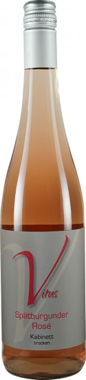 2023 Spätburgunder Rosé trocken - Vitus Straußwirtschaft und Weingut GbR