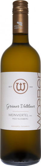 2024 Grüner Veltliner Ried Nussberg Waitzendorf Weinviertel DAC trocken - Weingut Wöber