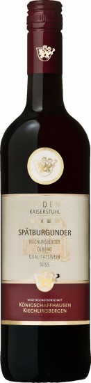 2017 Kiechlinsberger Ölberg Spätburgunder Süß - Königschaffhausen-Kiechlinsbergen