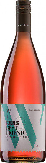 2024 Portugieser Rosé Schorles Best Friend lieblich 1,0 L - Weingut Josef Wörner