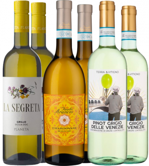 Bella Italia Weißwein-Paket