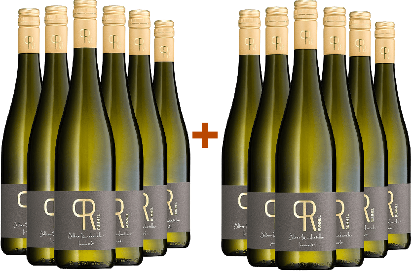 6+6 Paket Gelber Muskateller feinherb - Weingut Rummel