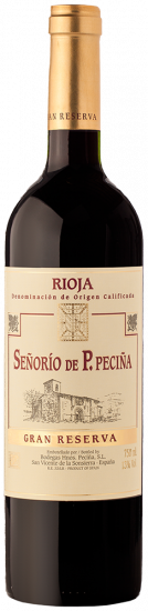 2016 Señorío de P. Peciña Gran Reserva Rioja DOCa trocken - Bodegas Hermanos Peciña