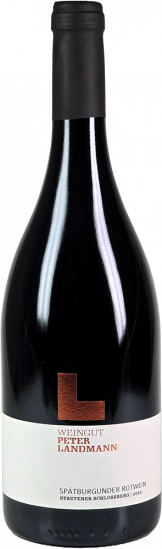 2020 Spätburgunder Rotwein Staufener Schlossberg - im Barrique gereift trocken Bio - Weingut Peter Landmann
