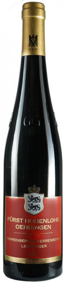 2016 Verrenberger VERRENBERG Lemberger VDP. Grosse Lage trocken Bio - Weingut Fürst Hohenlohe-Oehringen