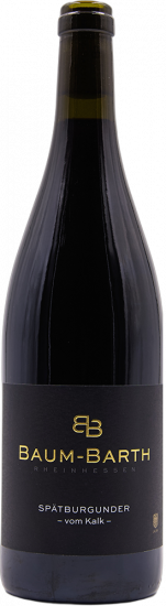 2023 Spätburgunder vom Kalk trocken - Weingut Baum-Barth