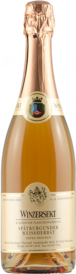 2022 Spätburgunder Weißherbst Sekt extra trocken - Weingut Theobald